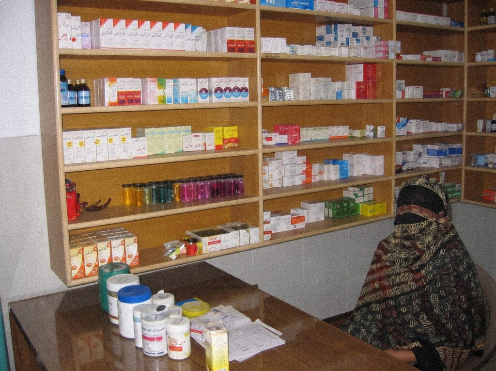 A patient receiving care at the DHIII clinic.